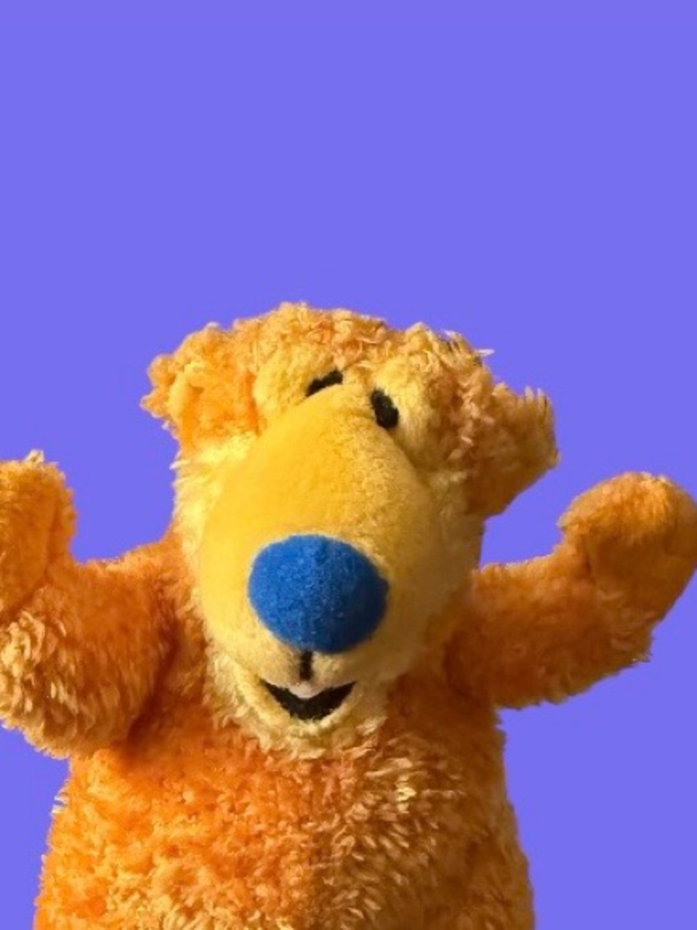 Vintage~Disney Bear In The Big Blue House~Jim Henson Mattel Applause 1999~ Plush - Picture 7 of 16